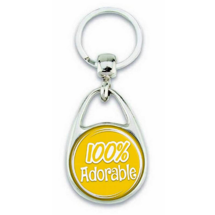 Porte clés "100% Adorable" - Em création