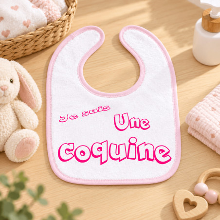       Bavoir personnalisable - Rose
    