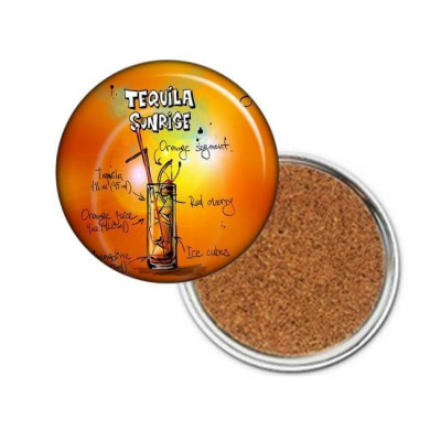 Sous Verres "cocktail" Tequila Sunrise