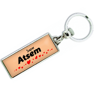 Porte-clefs Atsem - Cadeau fin d'année scolaire Atsem - Angora