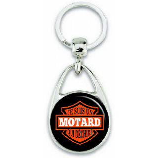 Porte-clefs Motard - Cadeau motard - Porte-clés motard - Angora