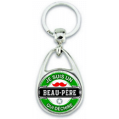 Porte-clés Beau père - Angora