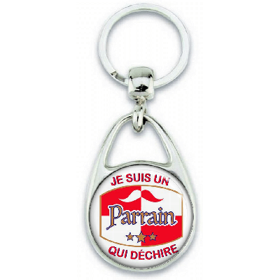 Porte-clés Je suis un Parrain qui déchire! - Angora