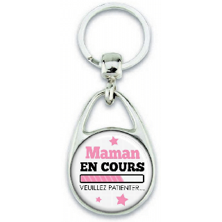 Porte-clés Maman en cours - Angora