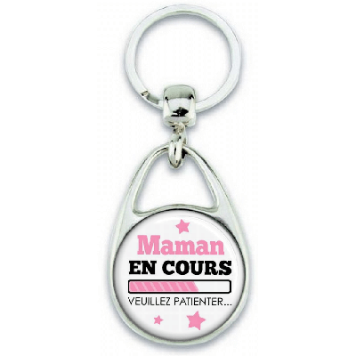 Porte-clés Maman en cours - Angora