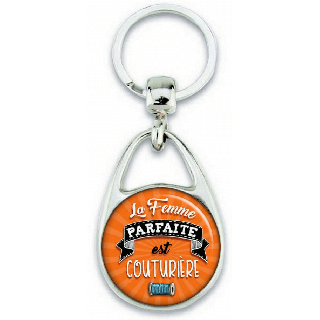 Porte-clés Couturière - Idée cadeau Couturière - Angora