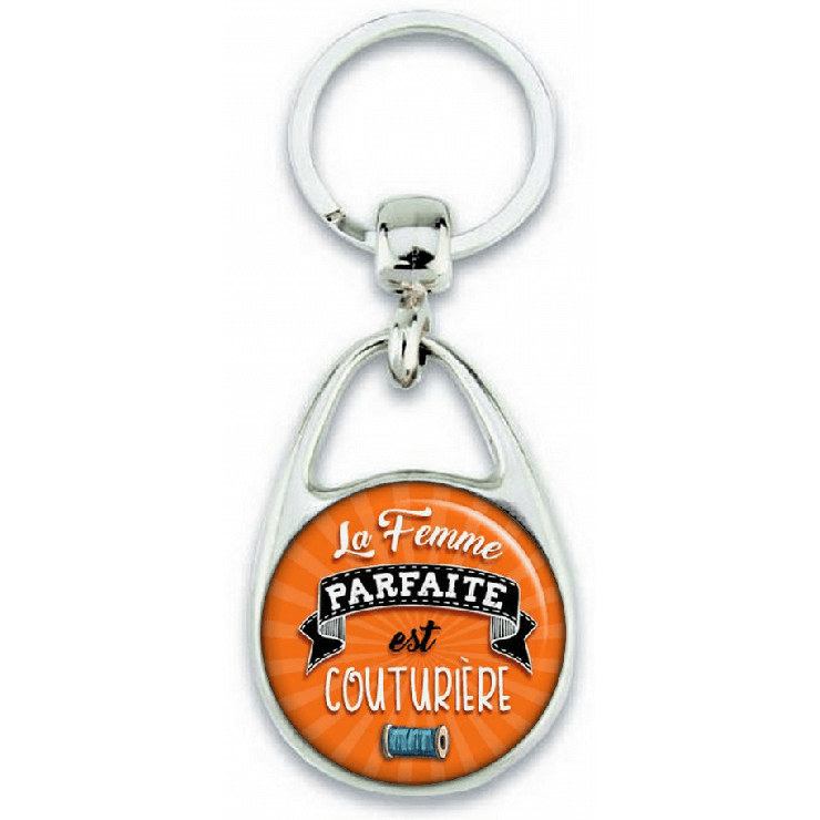 Porte-clés Couturière - Idée cadeau Couturière - Angora