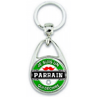 Porte-clés Parrain qui déchire - Angora