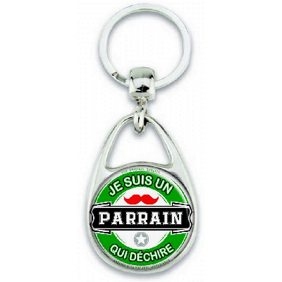 Porte-clés Parrain qui déchire - Angora