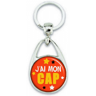 Porte-clés J'ai mon CAP - Angora