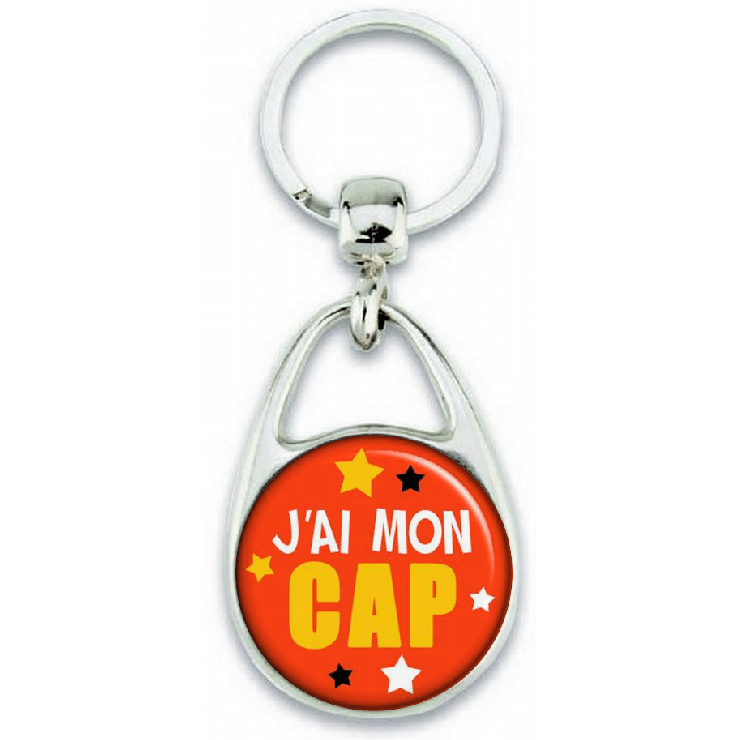 Porte-clés J'ai mon CAP - Angora