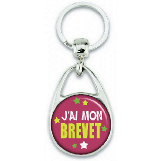 Porte-clés J'ai mon BREVET - Angora