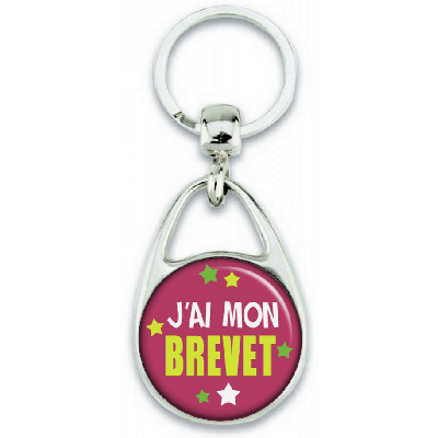 Porte-clés J'ai mon BREVET - Angora