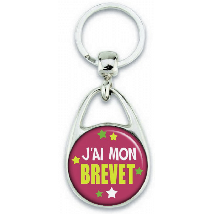 Porte-clés J'ai mon BREVET - Angora