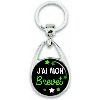 Porte-clés J'ai mon BREVET des collèges - Angora