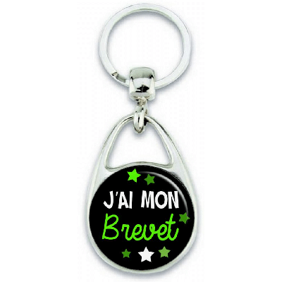 Porte-clés J'ai mon BREVET des collèges - Angora