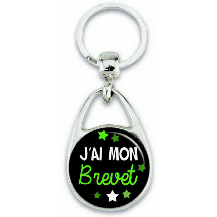 Porte-clés J'ai mon BREVET des collèges - Angora