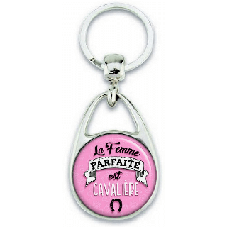 Porte-clés Cavalière - Angora