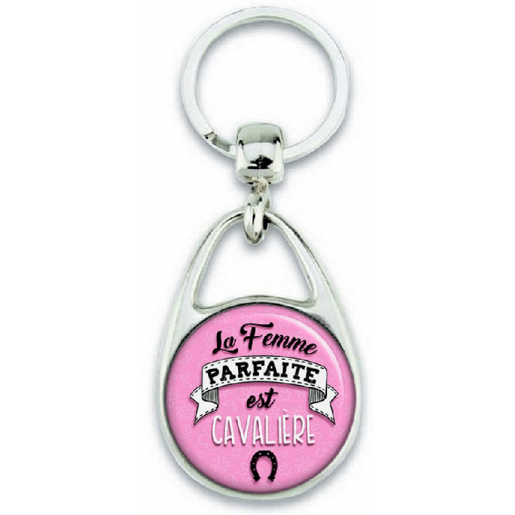 Porte-clés Cavalière - Angora