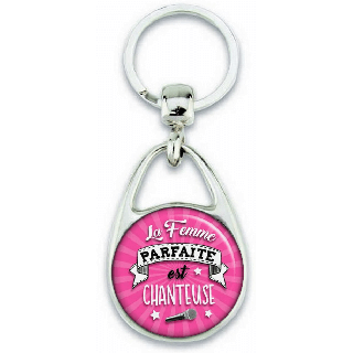 Porte-clés Chanteuse - Angora