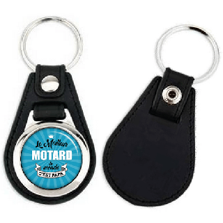 Boutique porte clés Papa Motard