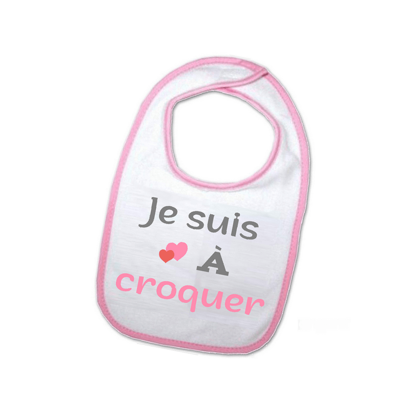 Bavoir Bebe Je Suis A Croquer Idee Cadeau Naissance