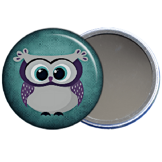 Miroir Femme - Miroir de poche Femme - Miroir original - idée cadeau pratique - angora