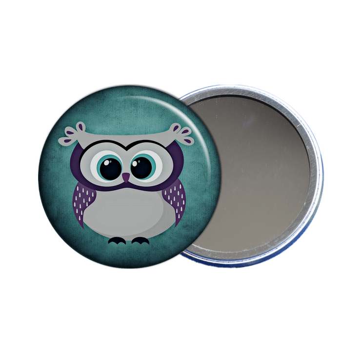 Miroir Femme - Miroir de poche Femme - Miroir original - idée cadeau pratique - angora