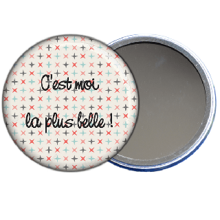 miroir c'est moi la plus belle en vente sur em-creation.fr