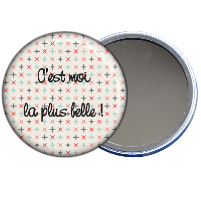 miroir c'est moi la plus belle en vente sur em-creation.fr