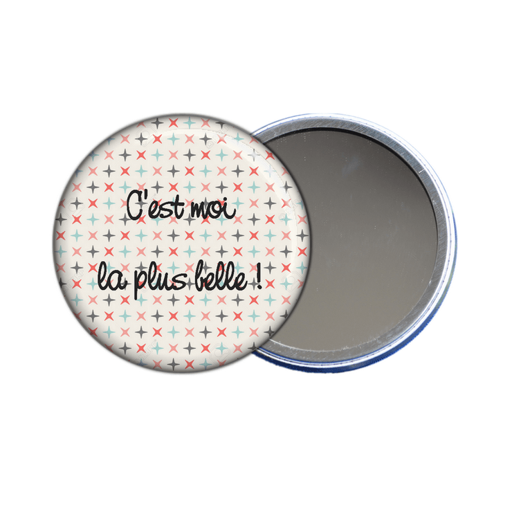 miroir c'est moi la plus belle en vente sur em-creation.fr