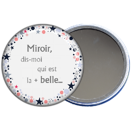       miroir de poche dis moi qui est la plus belle en vente sur em-creation.fr
    