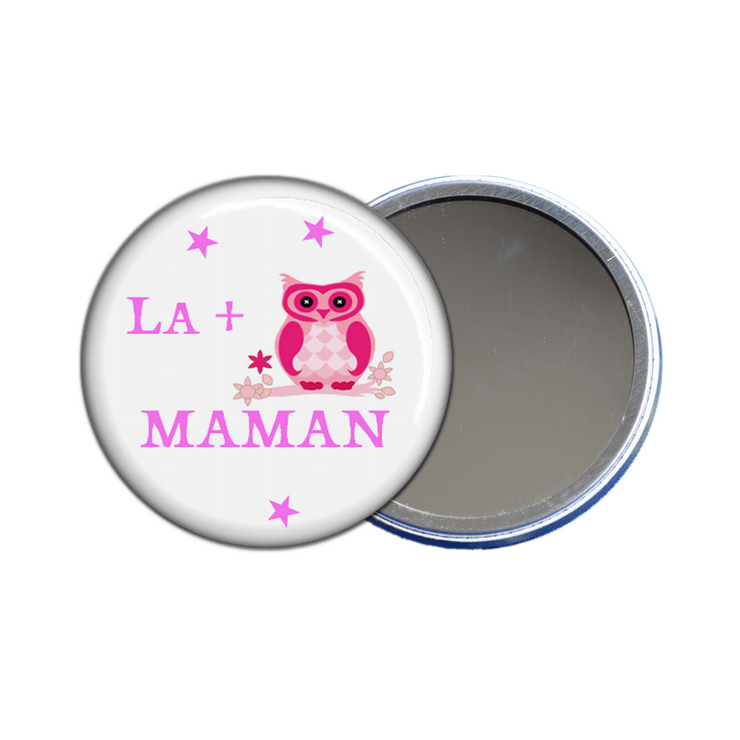 miroir de poche la plus chouette maman - toutes les idées cadeaux sont sur em-creation.fr