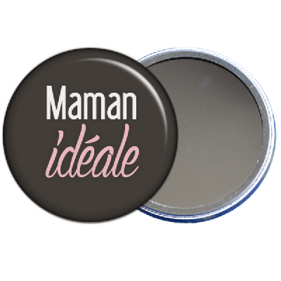 miroir de poche maman idéale - toutes les idées cadeaux sont sur em-creation.fr