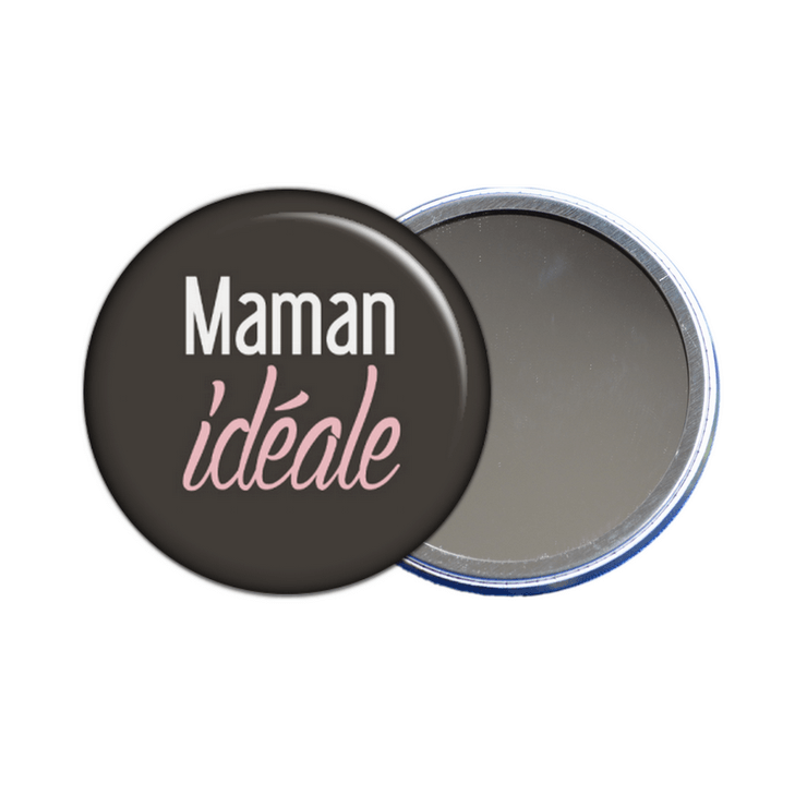 miroir de poche maman idéale - toutes les idées cadeaux sont sur em-creation.fr