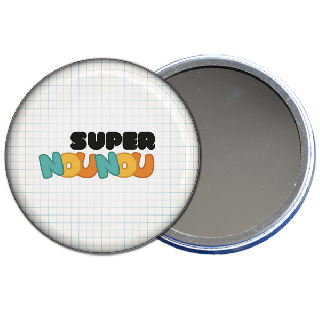 miroir de poche super nounou - toutes les idées cadeaux sont sur em-creation.fr