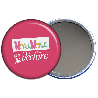miroir de poche nounou qui déchire rose - toutes les idées cadeaux sont sur em-creation.fr - Miroir de poche