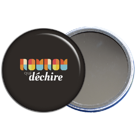       miroir de poche nounou qui déchire - toutes les idées cadeaux sont sur em-creation.fr
    