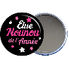 Miroir de poche pour nounou, idée cadeau nounou disponible sur em-creation.fr - Miroir de poche