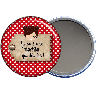 Miroir de poche pour tata en vente sur em-creation.fr - Miroir de poche
