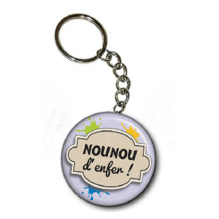 cadeau nounou - porte clé nounou - idée cadeau pour nounou - large choix de cadeau pour nounou sur em-creation.fr