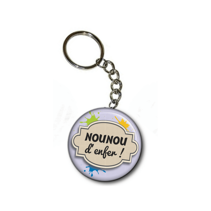 cadeau nounou - porte clé nounou - idée cadeau pour nounou - large choix de cadeau pour nounou sur em-creation.fr