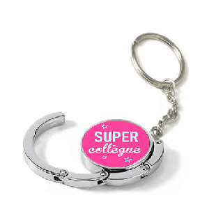 Accroche Sac Collègue - Idée cadeau femme d'entreprise - angora