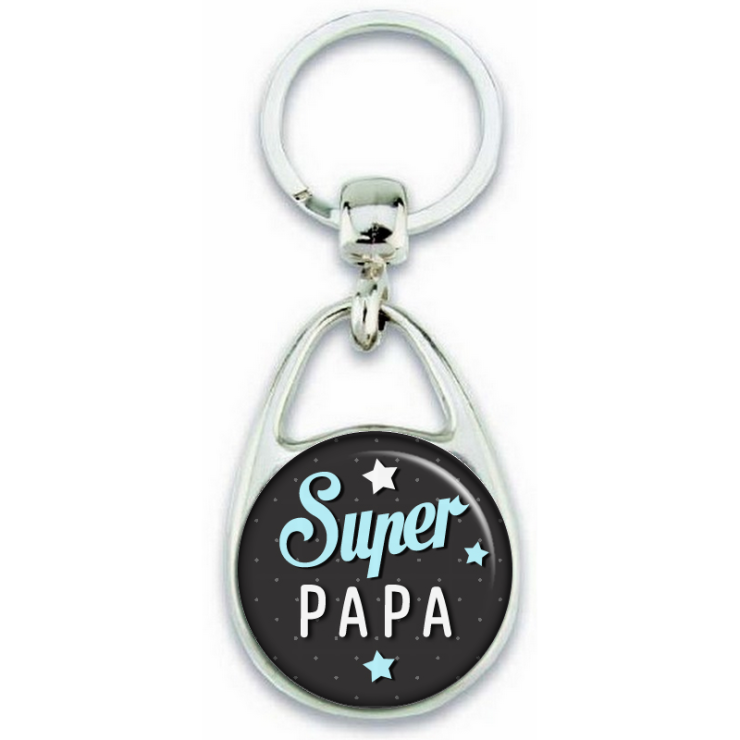 Porte-clés papa - angora - Em création