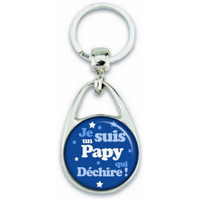 Porte clés Papy - Angora - Em création