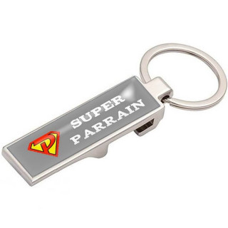 Décapsuleur Parrain - Super Parrain - idée cadeau baptême