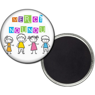 Magnet nounou - Idée cadeau - angora