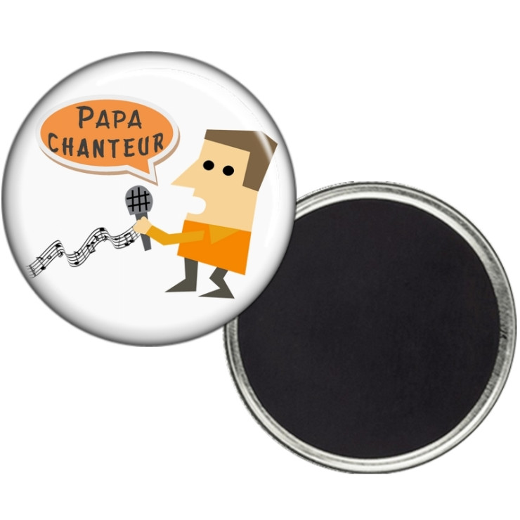 Magnet Papa Chanteur - angora