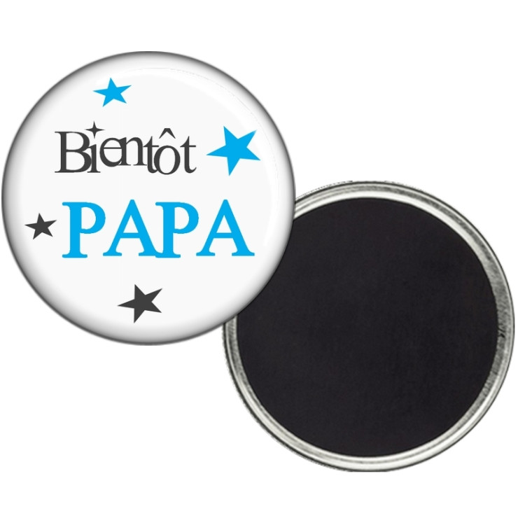       Magnet Bientôt PAPA - angora
    