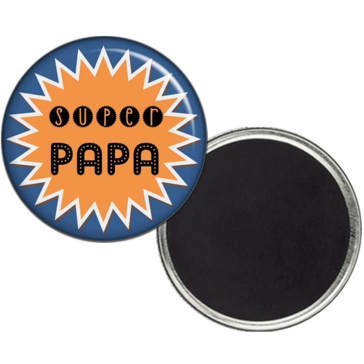       Magnet Papa - Magnet Super Papa - Idée cadeau Papa - Fête des pères - angora
    
